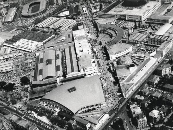 Fiera di Milano - Campionaria 1960 - Veduta aerea