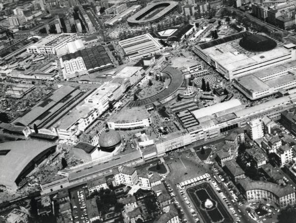 Fiera di Milano - Campionaria 1960 - Veduta aerea