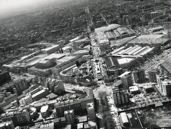 Fiera di Milano - Campionaria 1960 - Veduta aerea