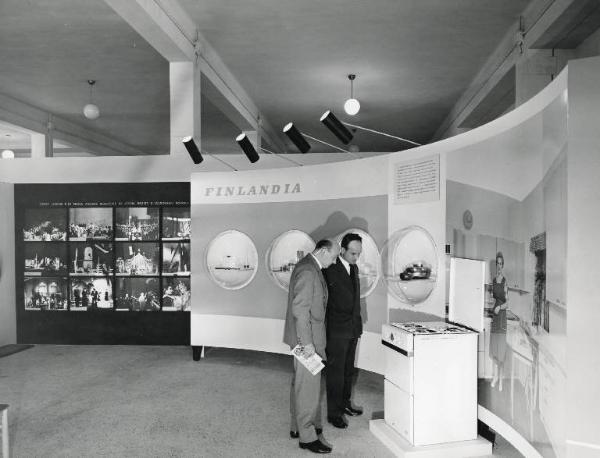 Fiera di Milano - Campionaria 1960 - Palazzo delle nazioni - Mostra ufficiale della Finlandia