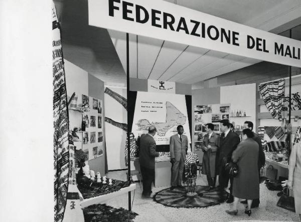 Fiera di Milano - Campionaria 1960 - Palazzo delle nazioni - Mostra ufficiale della Federazione del Mali