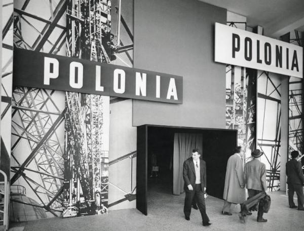 Fiera di Milano - Campionaria 1960 - Palazzo delle nazioni - Mostra ufficiale della Polonia