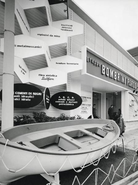 Fiera di Milano - Campionaria 1960 - Padiglione del Gruppo BPD (Bombrini Parodi Delfino) - Veduta esterna