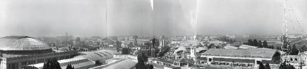 Fiera di Milano - Campionaria 1946 - Veduta panoramica dall'alto