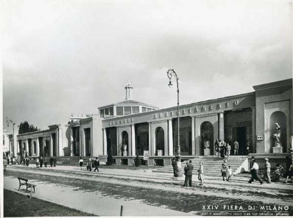 Fiera di Milano - Campionaria 1946 - Viale dell'industria - Padiglione 28