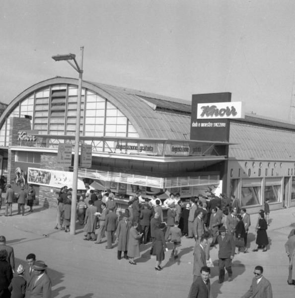 Fiera di Milano - Campionaria 1954 - Viale dell'agricoltura - Mostra-vendita Knorr