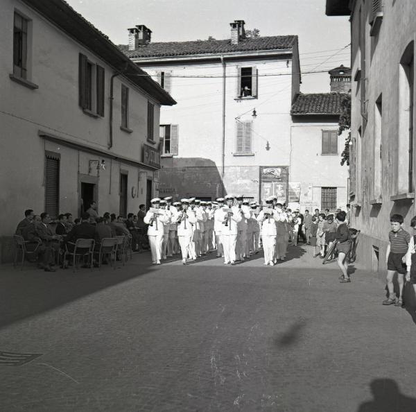 Corbetta - Piazza del Santuario - Corpo musicale Donizetti