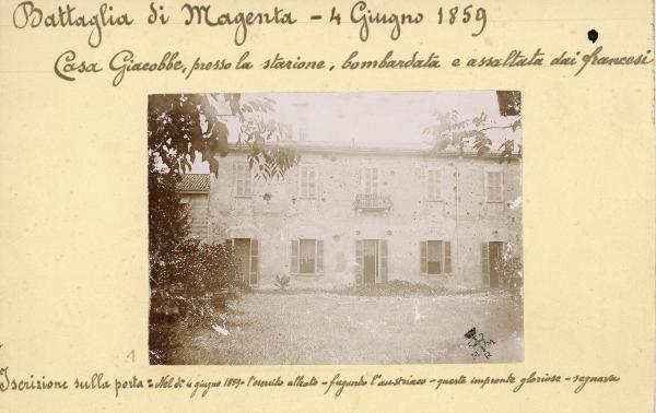 Magenta - Casa Giacobbe - Facciata - Cortile