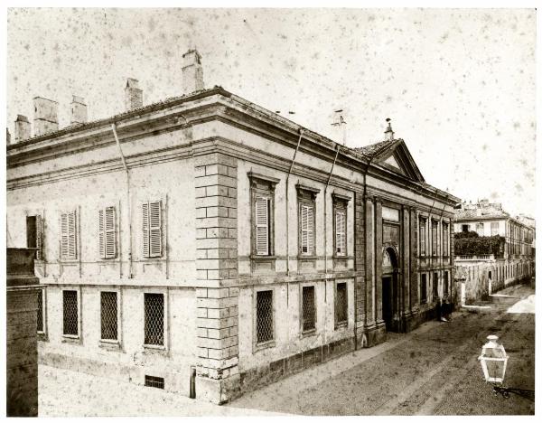 Milano - Via del Monte di Pietà - Palazzo del Genio militare