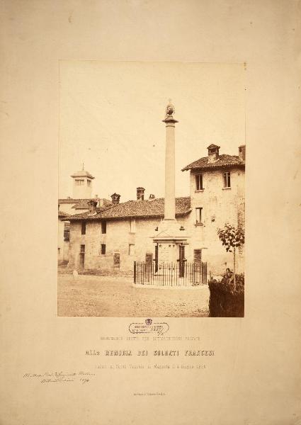 Ponte Vecchio di Magenta - Monumento in memoria dei caduti francesi della battaglia del 1859