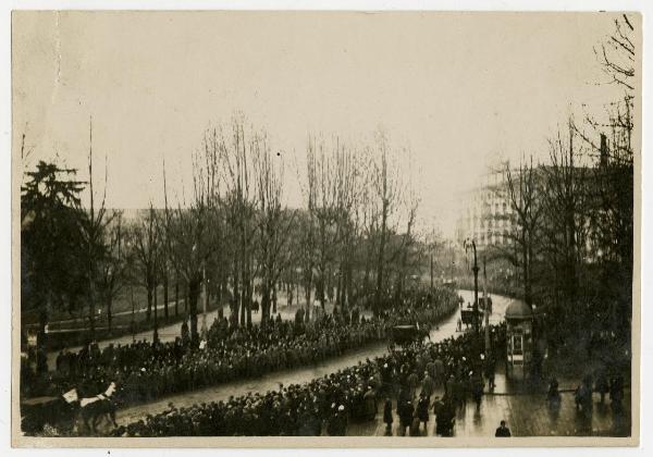 Wilson, Woodrow - Visita a Milano - 5 gennaio 1919