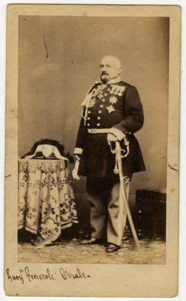 Carte de visite - Salotto - Ritratto - Luogotenente generale Cerale