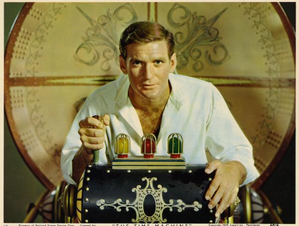 Rod Taylor - macchina del tempo - film "L'uomo che visse nel futuro" (George Pal)