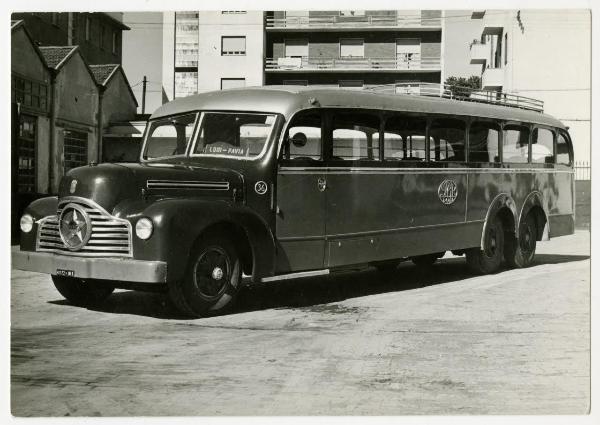 Autopullman FIAT diesel 635RNL/P  detto "La Littorina" della Star Lodi del 1935 utilizzato sulla tratta Milano-Lodi