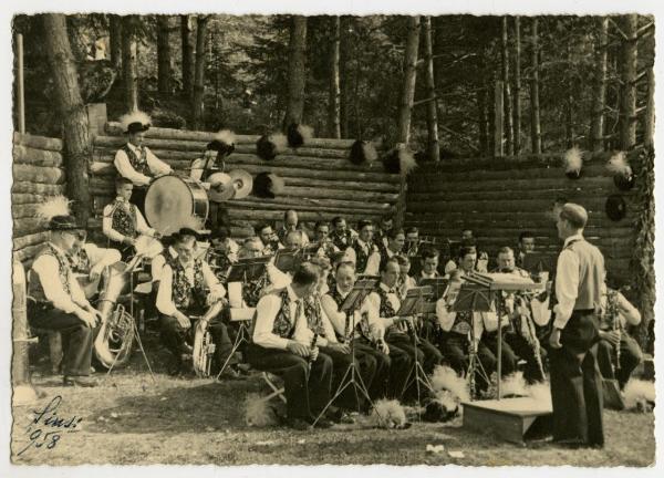 Siusi di Castelrotto - 1958 - Banda musicale