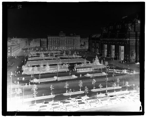 Milano - piazza Duca d'Aosta - nuova Stazione Centrale