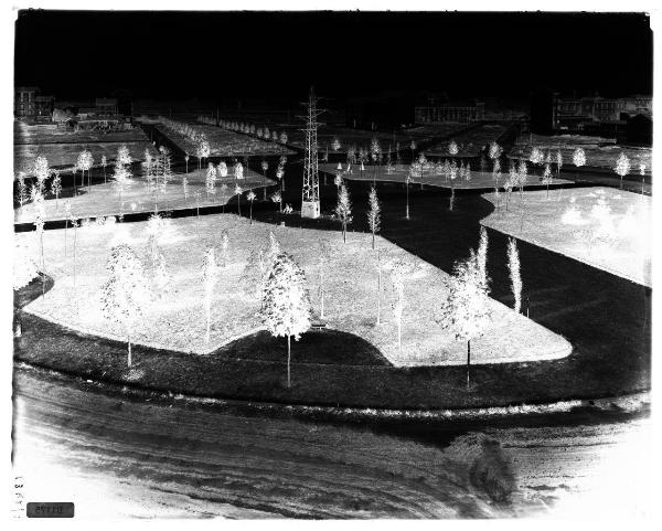 Milano - piazzale Siena - veduta dall'alto