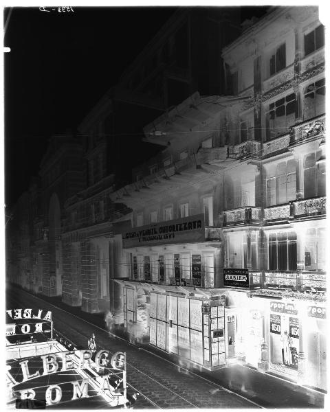 Milano - corso Vittorio Emanuele - edificio in demolizione