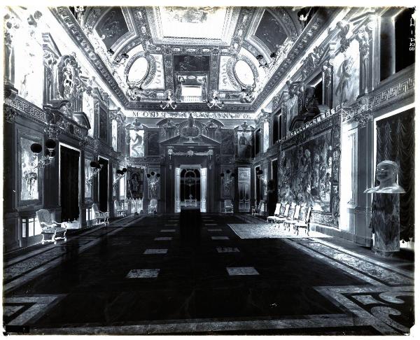 Milano - piazza della Scala - Palazzo Marino - interno - Sala dell'Alessi