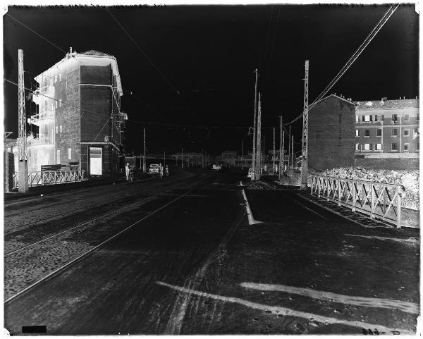 Milano - Ponte di Vigentino - binari del tram