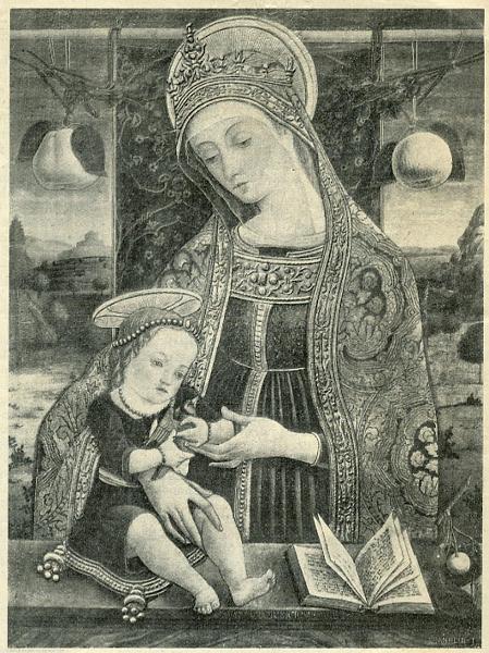 Crivelli, Carlo - Madonna con Bambino - Dipinto - Budapest - Museo di Belle Arti (Szépmüvészeti Múzeum)