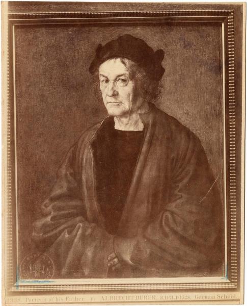 Durer, Albrecht (attr.) - Ritratto del padre dell'artista - Dipinto - Olio su tela - Londra - National Gallery