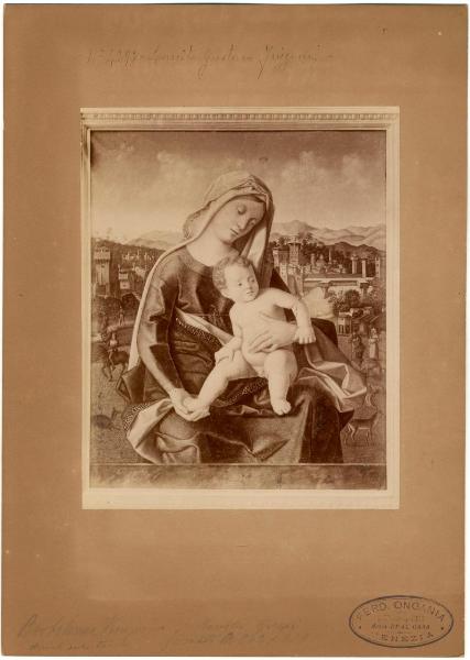 Bartolomeo Veneto - Madonna con Bambino - Dipinto - Venezia - Collezione Ongania