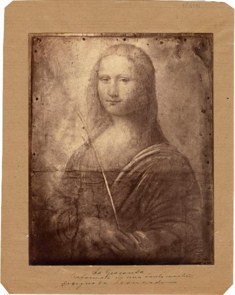 Copia da Leonardo da Vinci - Ritratto di Monnalisa (La Gioconda) - Disegno