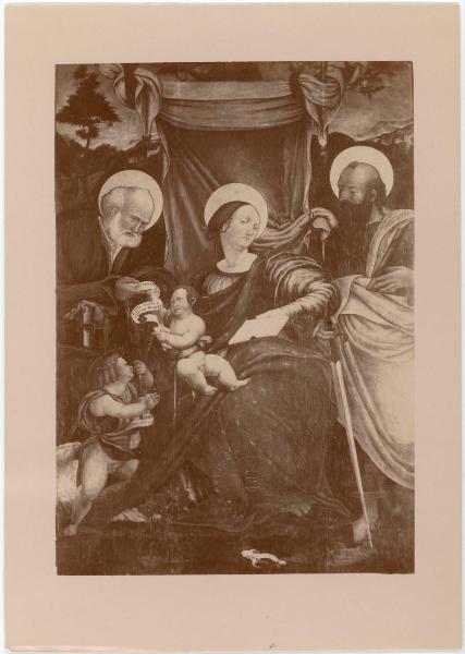 Novelli, Sebastiano - Madonna con Bambino tra san Pietro, san Giovannino e san Paolo - Dipinto - Casale Monferrato - Vescovado