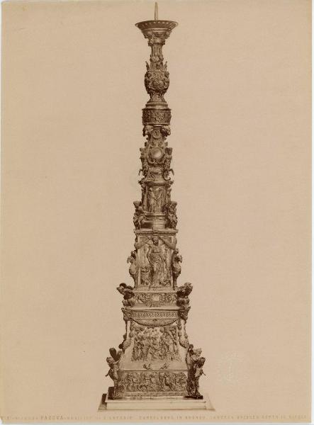 Briosco, Andrea detto Riccio - Candelabro - Scultura - Bronzo - Padova - Basilica di Sant'Antonio (Basilica del Santo)