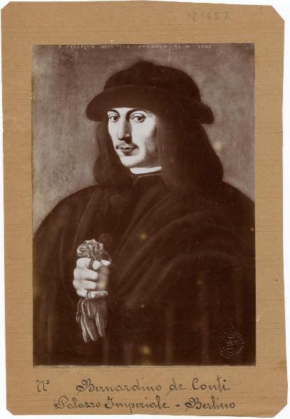 Conti, Bernardino de' - Ritratto di Luigi Besozzi - Dipinto - Berlino - Staatliche Museen - Gemäldegalerie