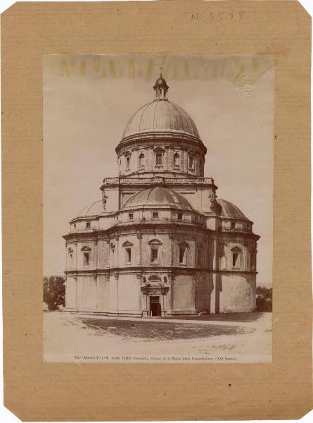 Todi - Tempio di Santa Maria della Consolazione - Esterno - Facciata