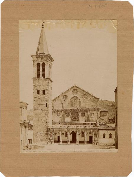 Spoleto - Cattedrale di Santa Maria Assunta (Duomo) - Esterno - Facciata