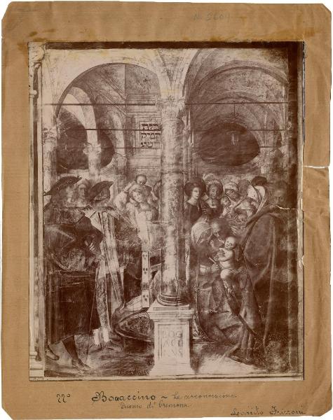 Boccaccino, Boccaccio - Circoncisione di Gesù - Affresco - Cremona - Cattedrale di S. Maria Assunta (Duomo) - Navata sinistra