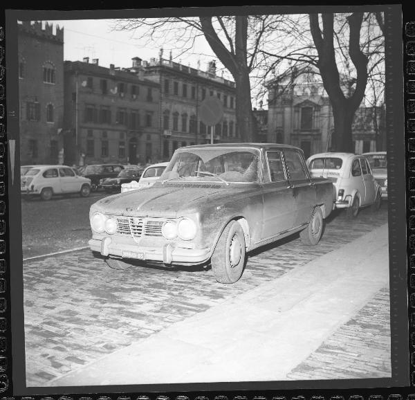 Marmirolo - Bosco della Fontana - Alfa Giulia 1600 - Autovettura utilizzata per la rapina