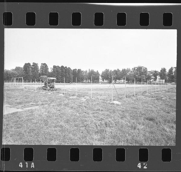 Mantova - Viale Te - Campi di calcio