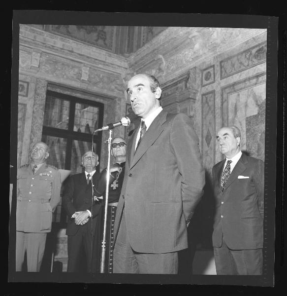 Ritratto maschile - Cesare Golfari - Presidente Giunta regionale - Inaugurazione mostra Tesori d'arte nella terra dei Gonzaga - Mantova Città Festival - Mantova - Palazzo Ducale