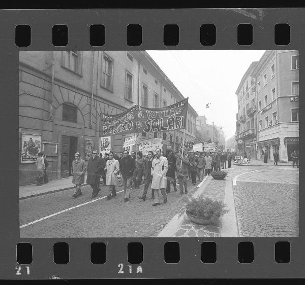 Manifestazione sindacale - Mantova - Corso Umberto I