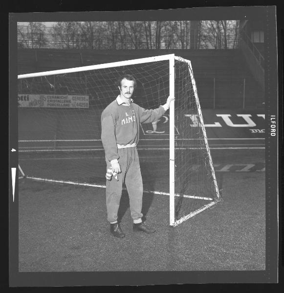 Ritratto maschile - Giocatore del Mantova - Ermes Paterlini - Mantova - Stadio Danilo Martelli