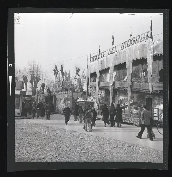 Luna park - Mantova - Piazzale Te - Cascate del Niagara e Padiglione delle streghe