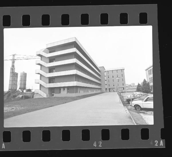 Mantova - Ospedale Carlo Poma - Nuovo padiglione Polichirurgico - Costruzione