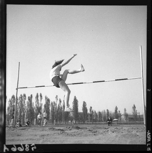 Atletica leggera - Campionato studentesco femminile - Salto in alto - Mantova - Viale Learco Guerra - Campo Scuola