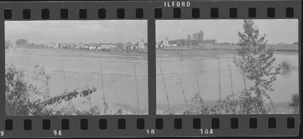 Straripamento del fiume Chiese - Asola - Panoramica