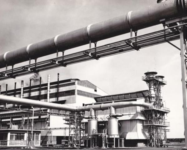 Innocenti - Impianto siderurgico dell'Orinoco - Impianti tecnologici - Stazione principale per la compressione del gas