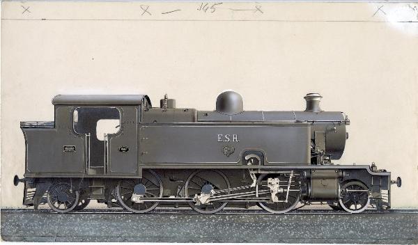 Ernesto Breda (Società) - Locomotiva a vapore locotender E.S.R. 497 per le Ferrovie dell'Egitto (ESR)