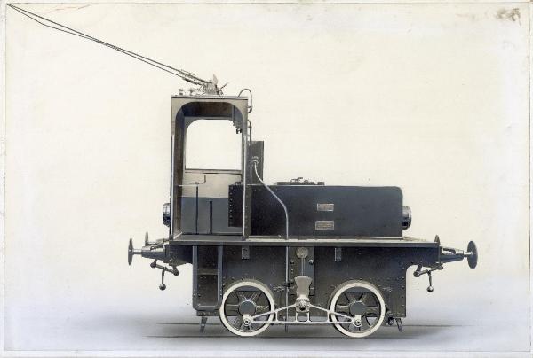 Ernesto Breda (Società) - Locomotiva elettrica da manovra