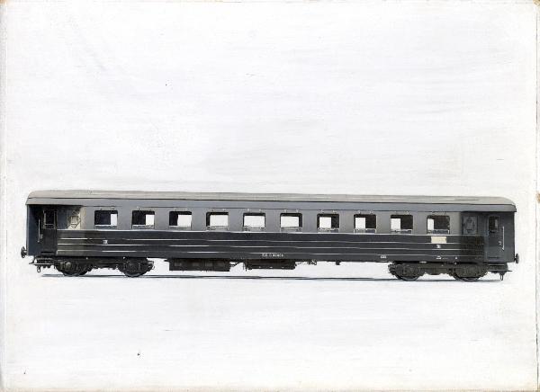 Ernesto Breda (Società) - Carrozza ferroviaria Cz 33000 di terza classe per le Ferrovie dello Stato (FS)
