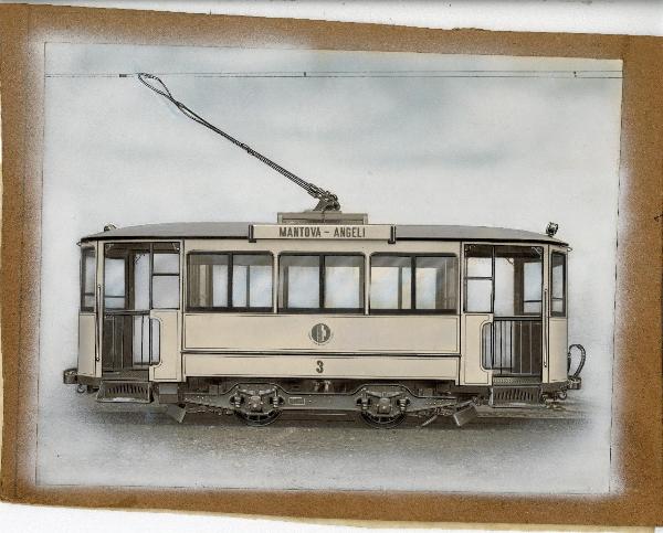 Ernesto Breda (Società) - Tram n.3 per la città di Mantova