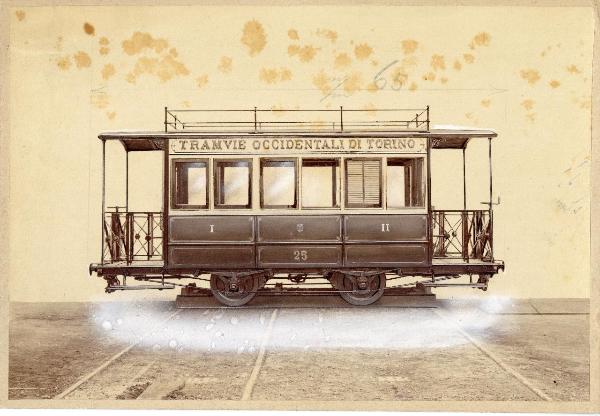 Ernesto Breda (Società) -  Tram n.25 per le Tramvie Occidentali di Torino