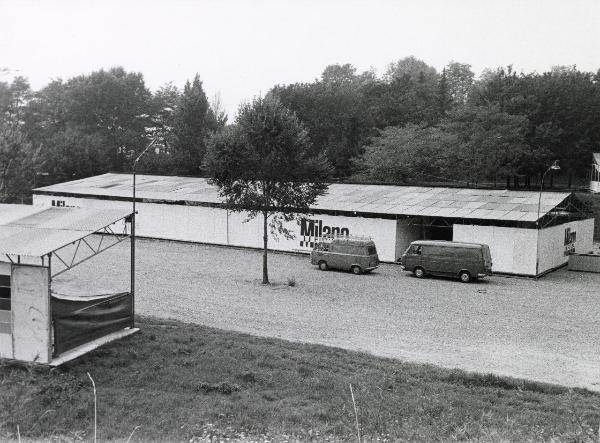 Milano - Festa provinciale de l'Unità 1984 - Monte Stella - Il padiglione di Milano Futura - Trasporti